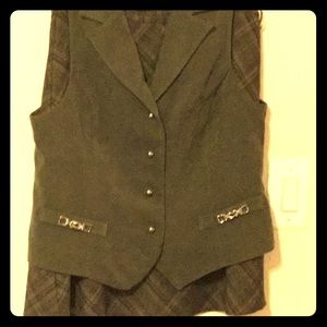 R&K originals skirt and vest never worn